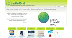 Desktop Screenshot of climate-eval.org